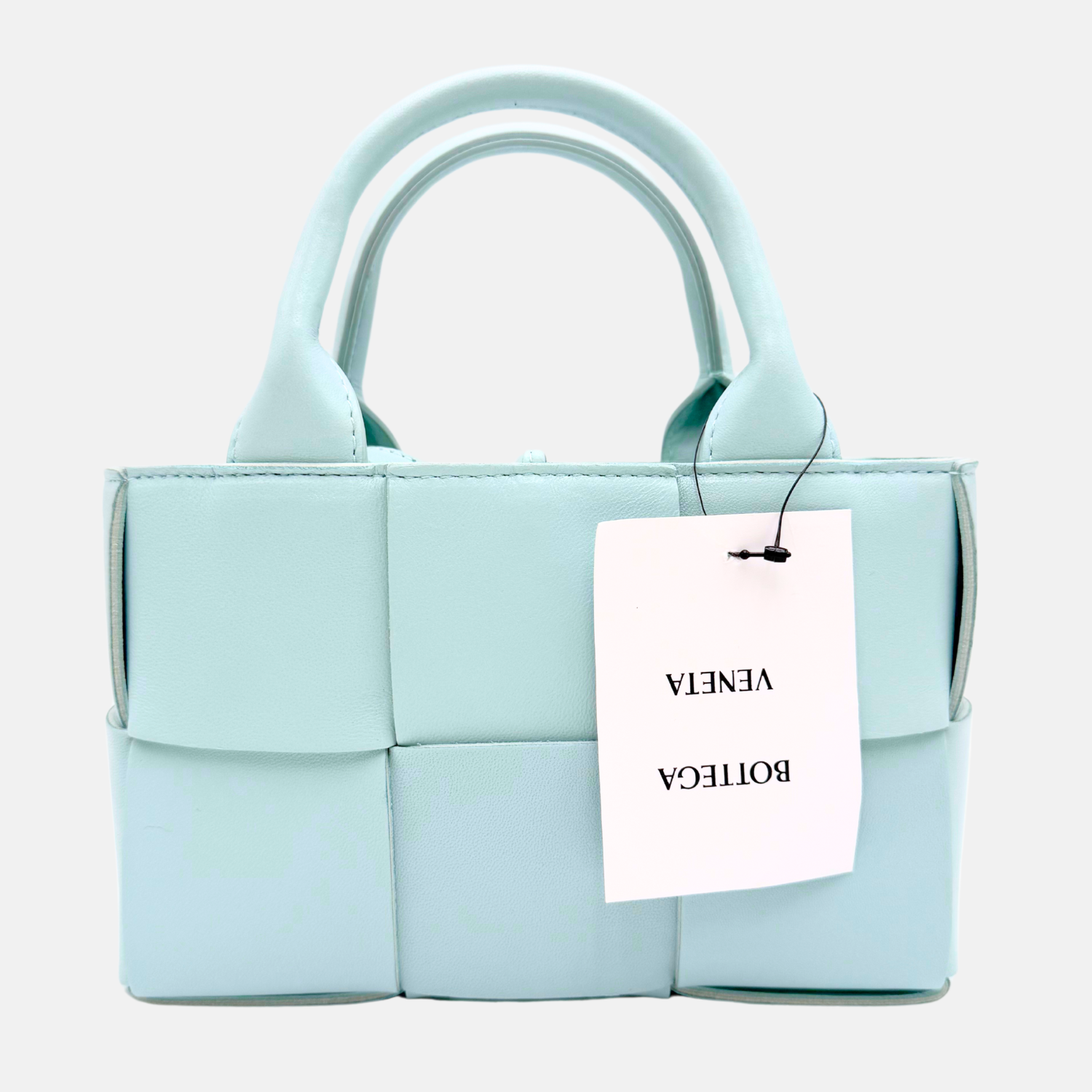 Arco Candy Tote Blue Leather