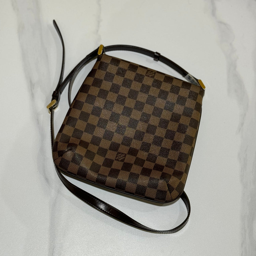 LOUIS VUITTON BROWN DAMIER KING FAYE BAG
