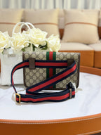 GUCCI OPHIDIA GG SMALL BELT BAG