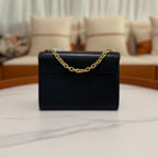 Louis Vuitton Twist Black &amp; Pink Medium Shoulder Crossbody Bag