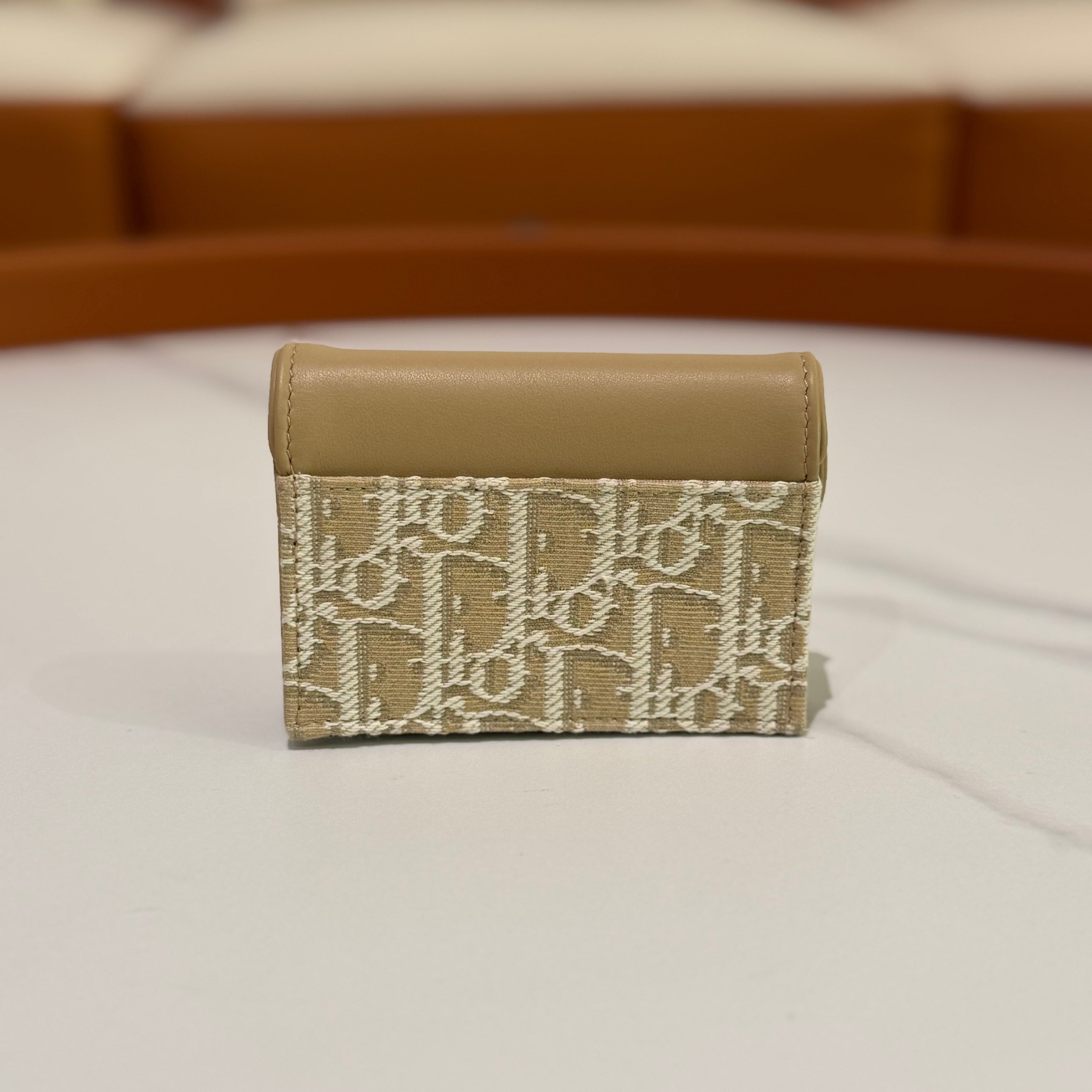 DIOR SADDLE SMALL CARD HOLDER