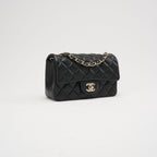Chanel Black Mini Tangle Classic Flap Bag 2019