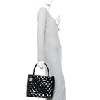 Patent Medallion Tote Black