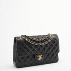 Chanel Classic Double Flap Bag Black Medium