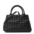 Nappa Intrecciato Small Tote Black