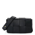 Nappa Maxi Intreccio The Belt Cassette Bag Black