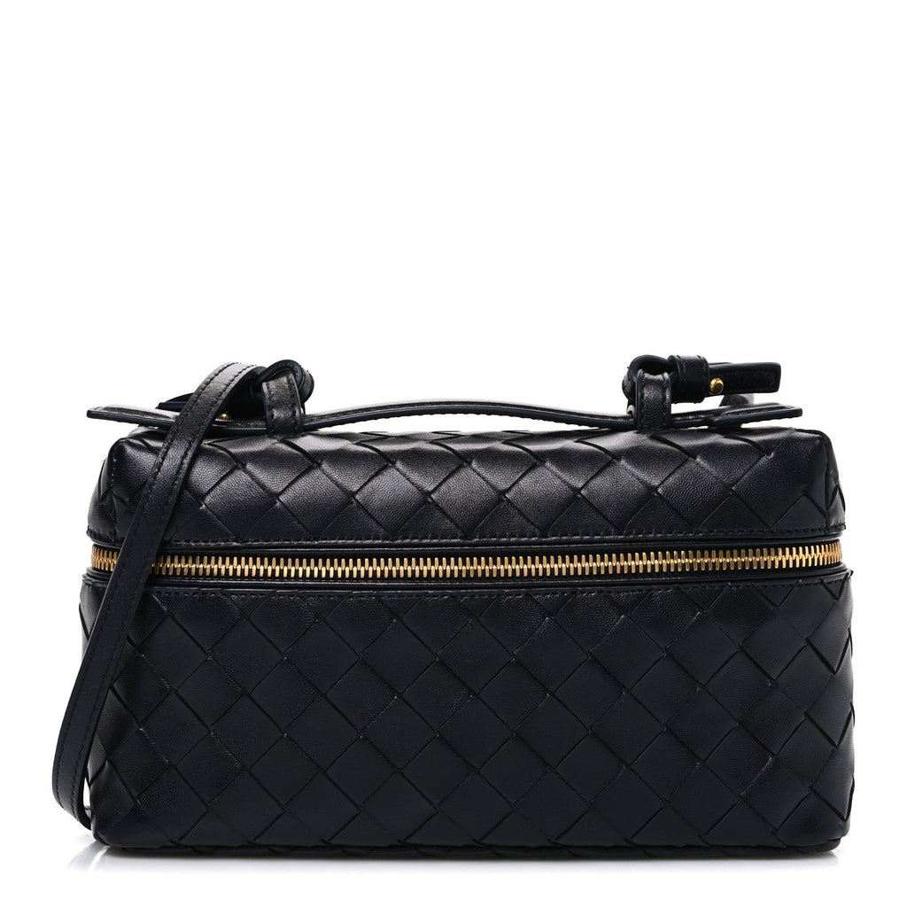 Calfskin Intrecciato Bang Bang Vanity Case Nocturnal