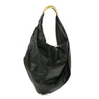 Calfskin Foulard Shoulder Bag Dark Green
