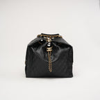 Chanel 25 Medium Grained Calfskin & Gold-Tone Black 2025