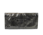 Gucci Women's Python Soft Stirrup Clutch Bag