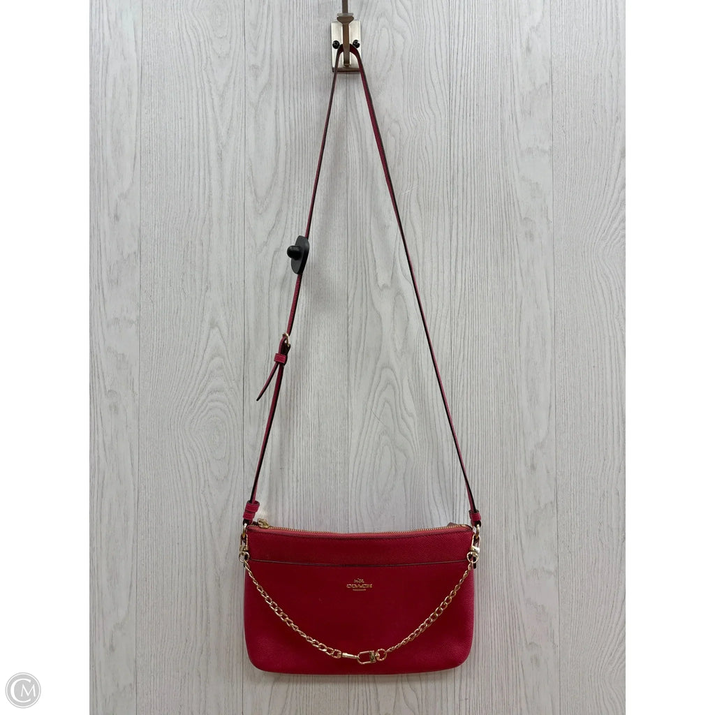 Crossbody Designer By Coach, Size: Small
