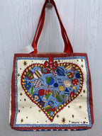 Tote Designer By Brighton, Size: Medium