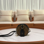 LOUIS VUITTON Mini Monogram Round Crossbody Bag