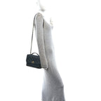 Caviar Quilted Medium Business Affinity Flap Black