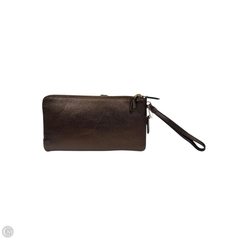 Wristlet Designer By Coach, Size: Large