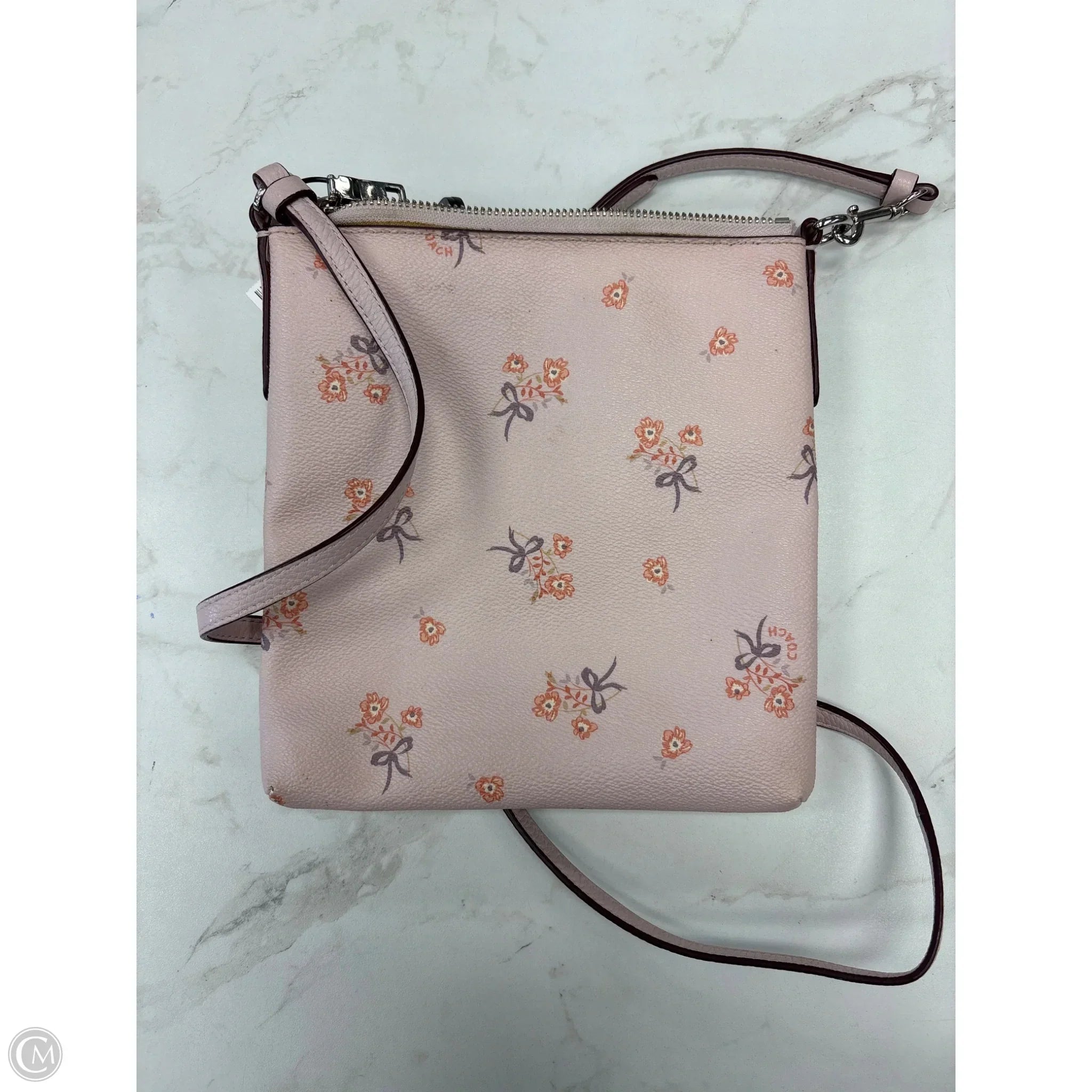 Crossbody Designer By Coach, Size: Small