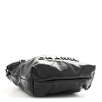 Shiny Calfskin Quilted Mini Chanel 22 So Black
