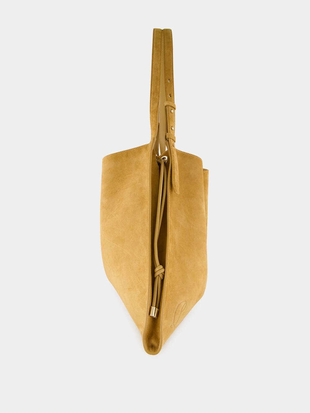 Cosme Suede Calf Leather Tote Bag