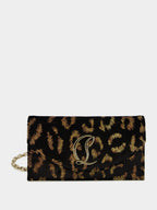 Loubi54 Leo Velvet Silk Clutch