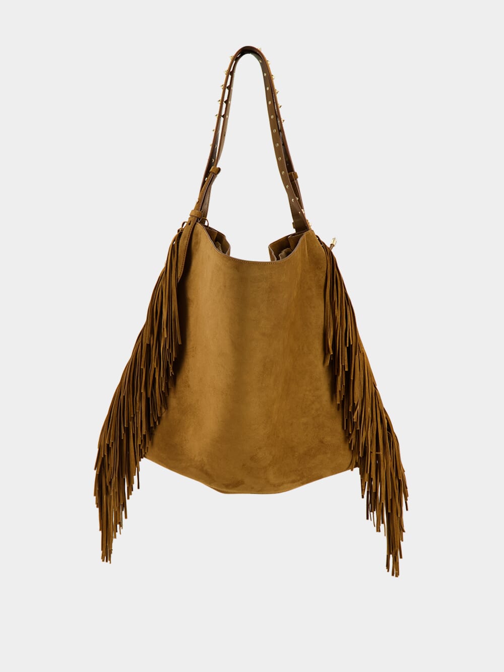 Rhea Baggy Tote Fringe Bag
