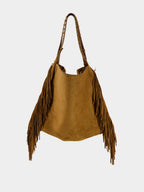 Rhea Baggy Tote Fringe Bag