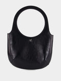 Black Naplack Leather Holy Bag