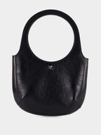 Black Naplack Leather Holy Bag