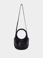 Black Naplack Leather Holy Bag