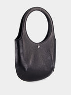 Black Naplack Leather Holy Bag