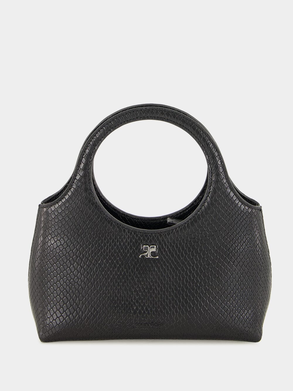Mini Holy Day Bag in Black Viper Leather