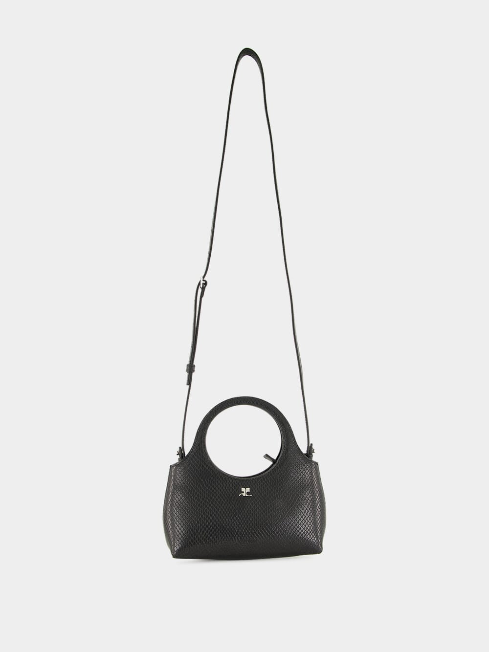 Mini Holy Day Bag in Black Viper Leather