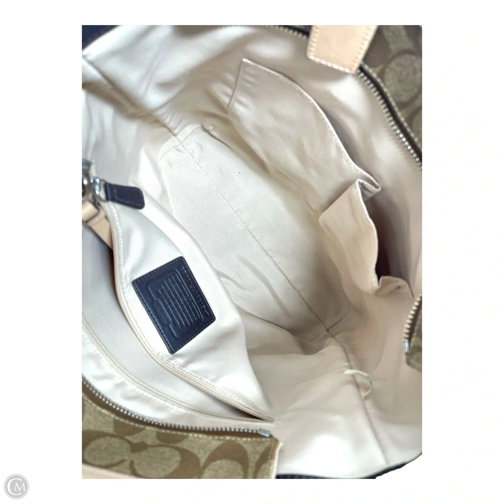 Tote Designer By Coach, Size: Medium