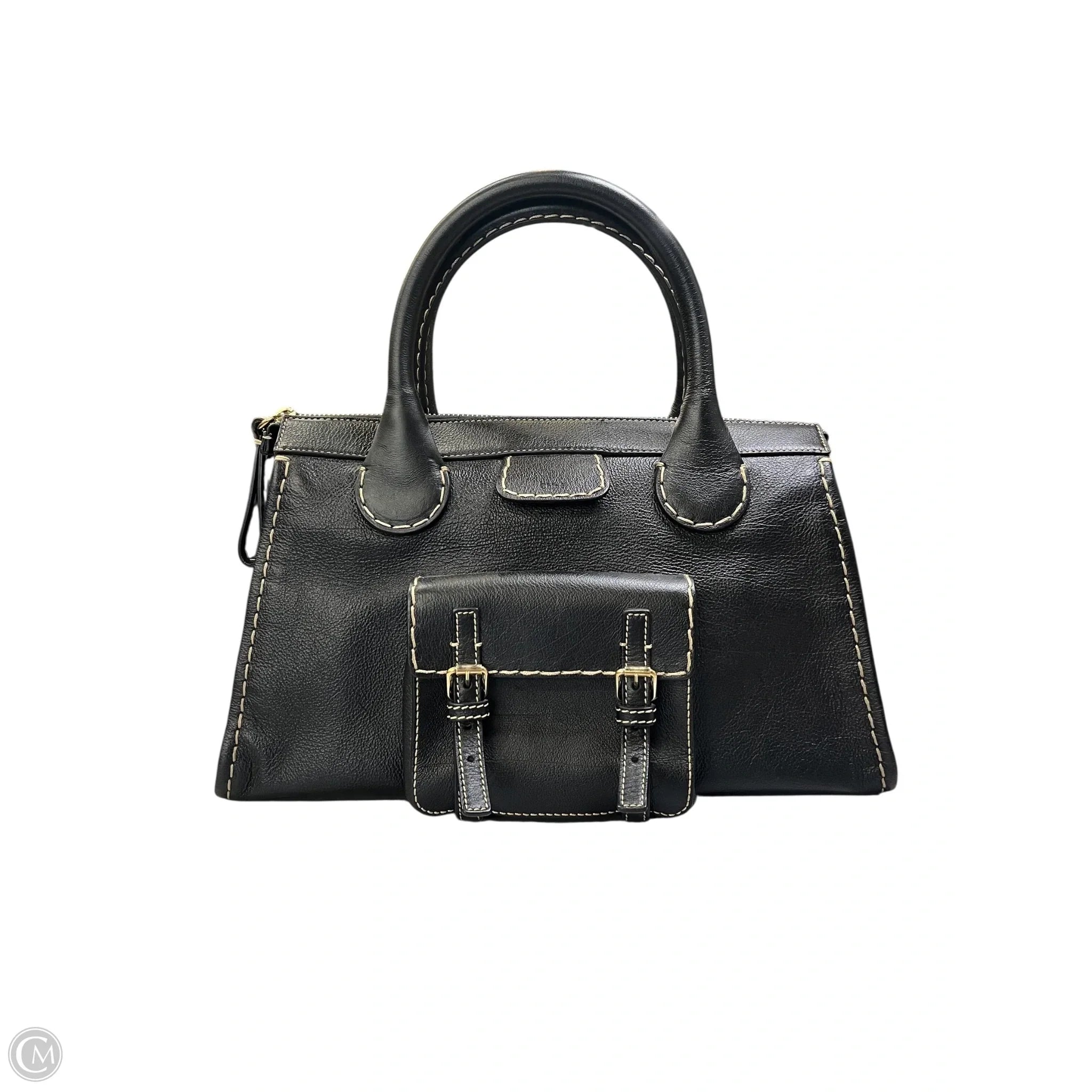 Handbag Luxury Designer By Chloe, Size: Large