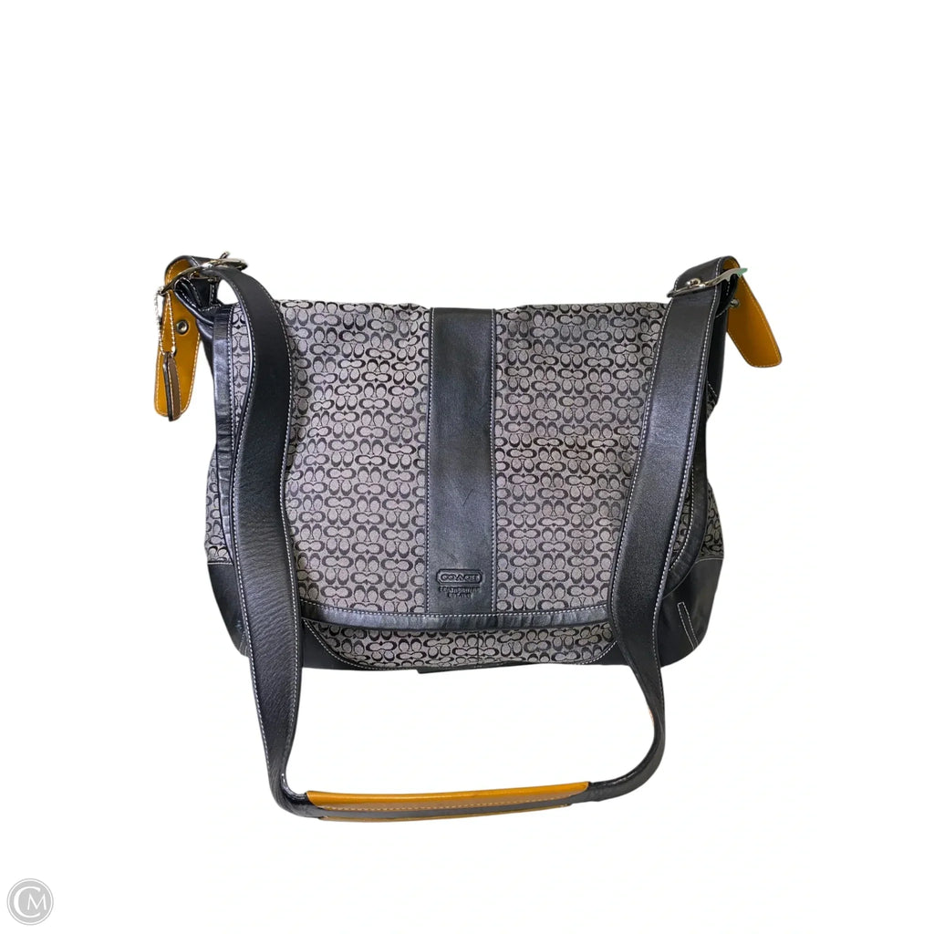 Laptop Bag Designer By Coach, Size: Large