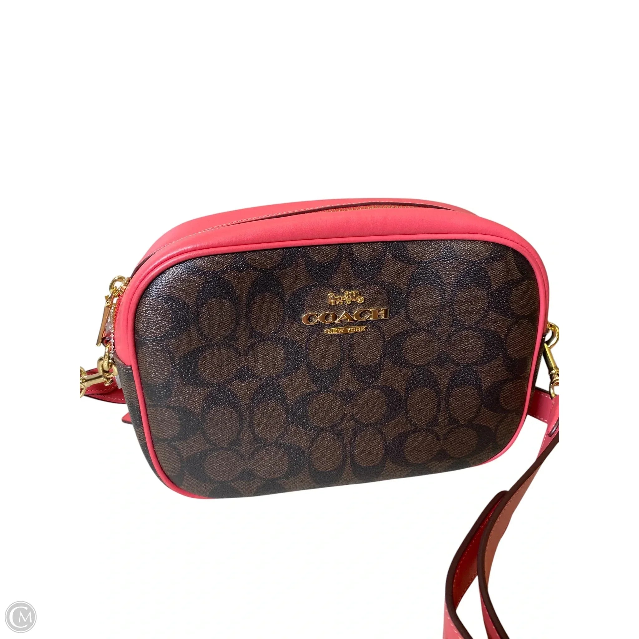 Crossbody Designer By Coach, Size: Medium