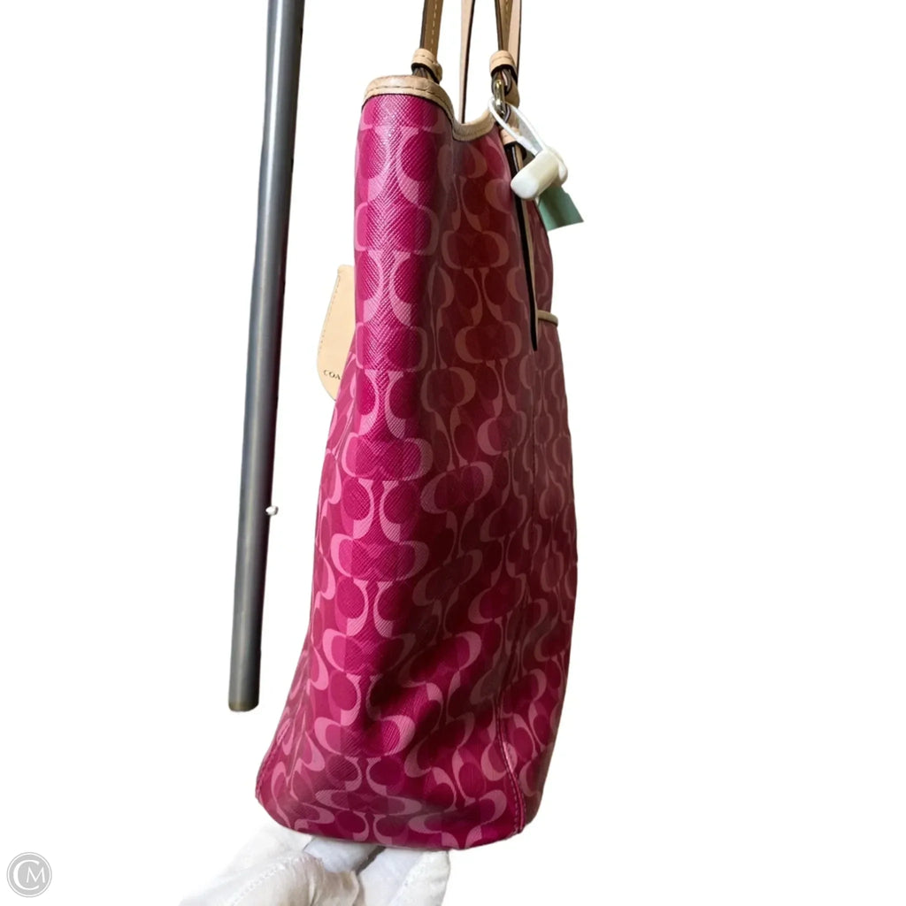 Handbag Designer By Coach, Size: Large