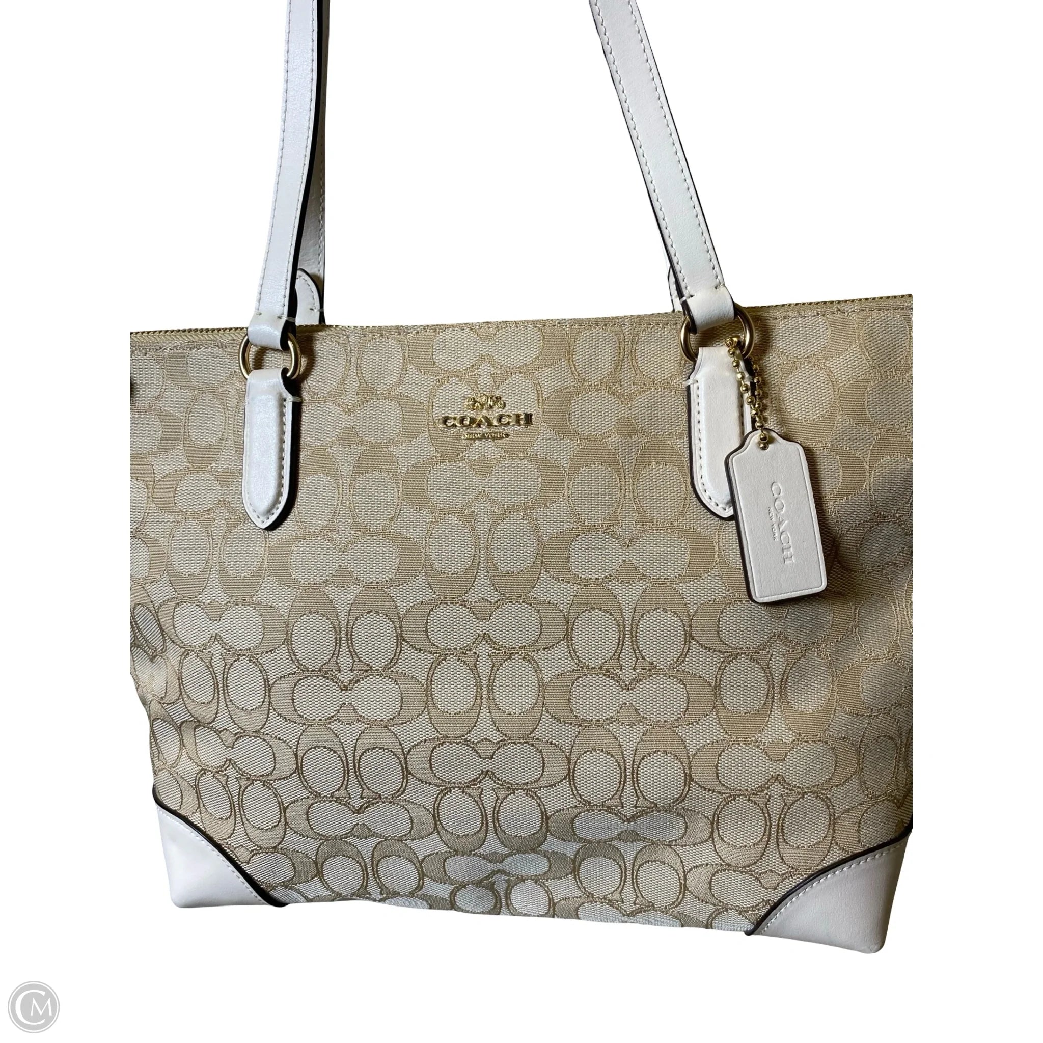 Handbag Designer By Coach, Size: Medium