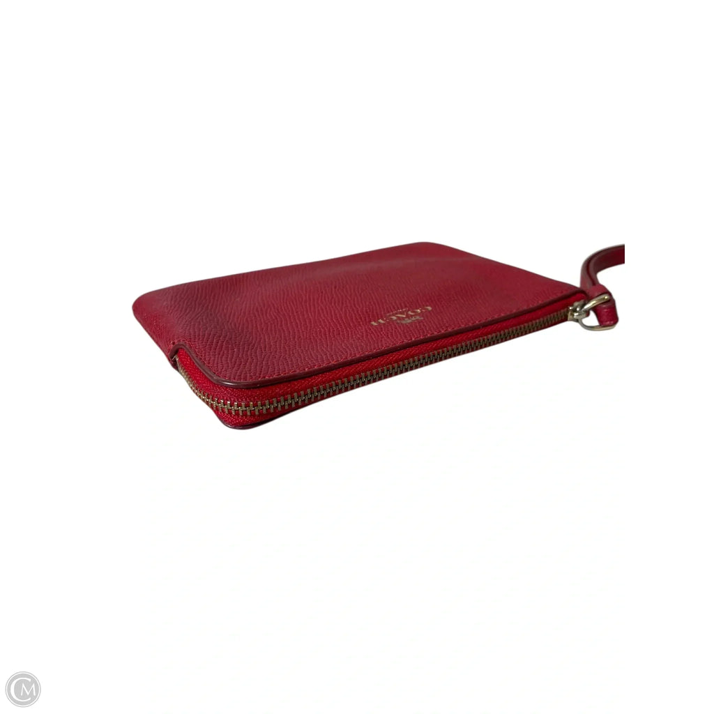 Wristlet Designer By Coach, Size: Medium