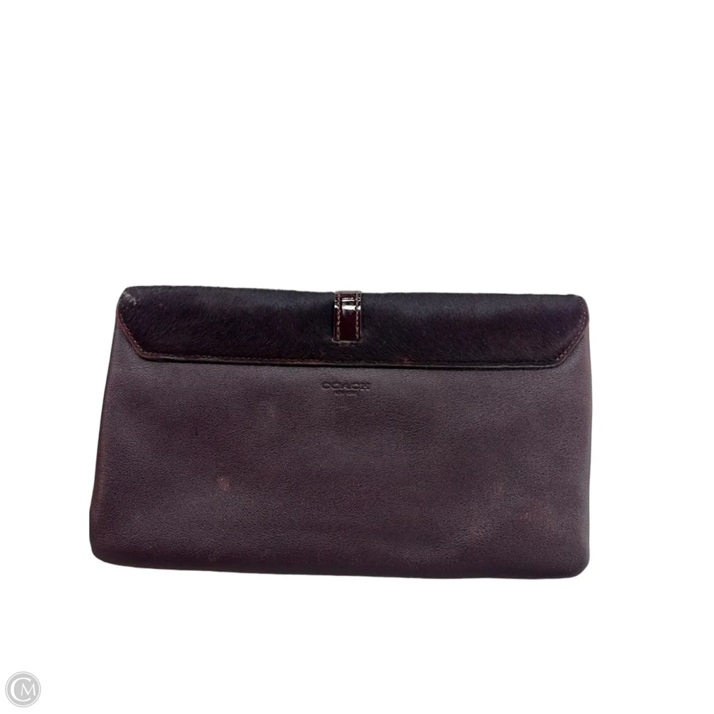 Clutch Designer By Coach, Size: Medium