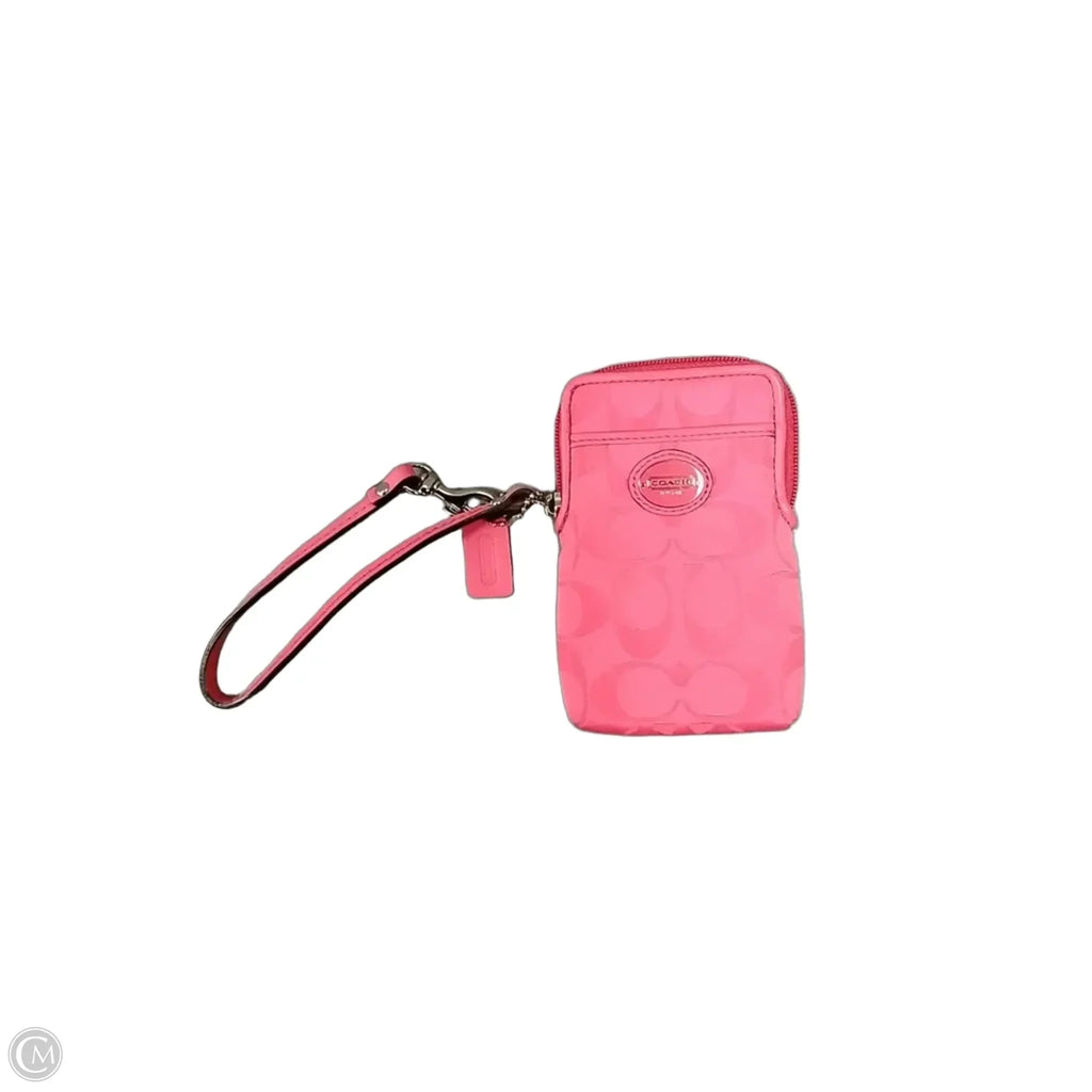 Wristlet Designer By Coach, Size: Small