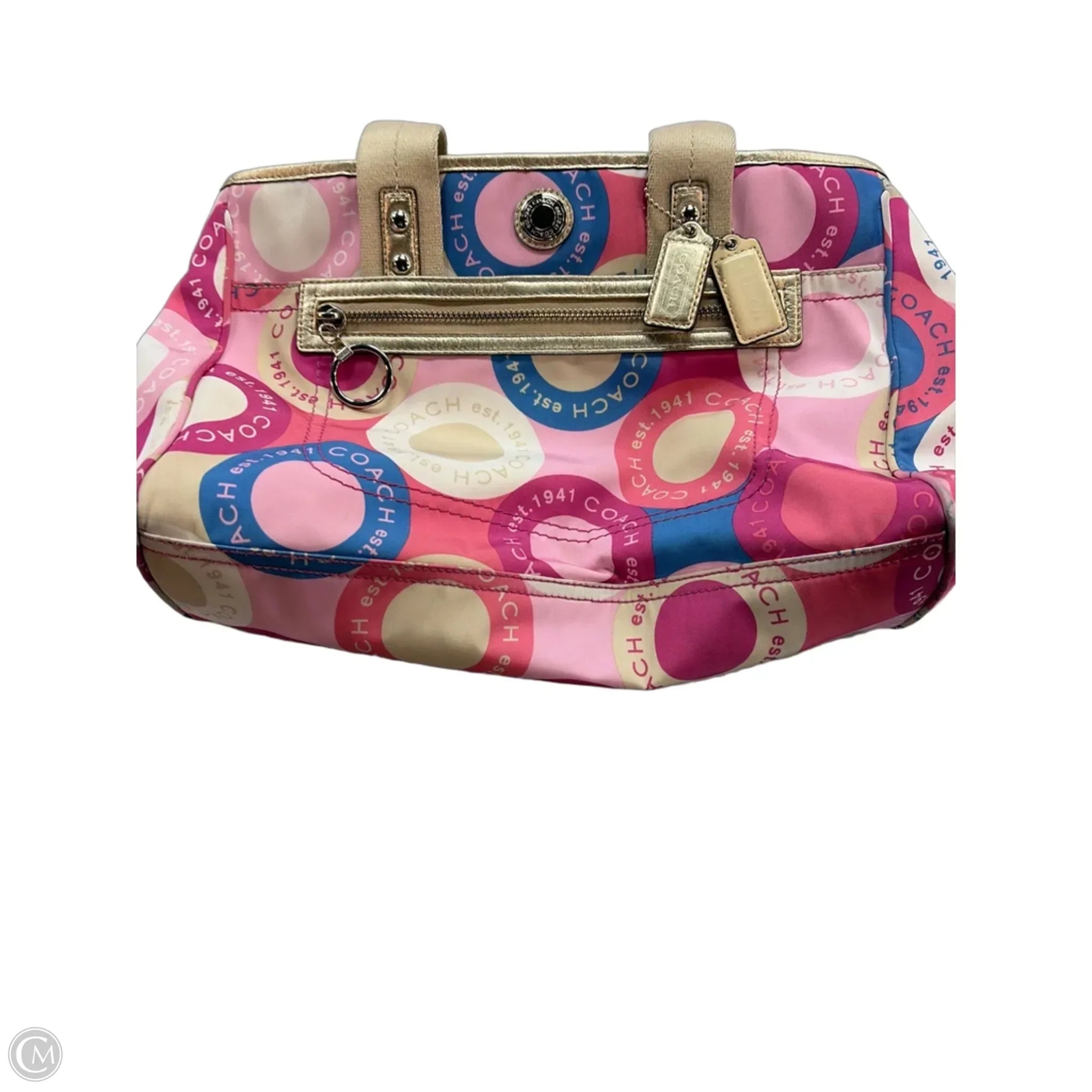Handbag Designer By Coach, Size: Large