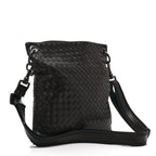 Nappa Intrecciato VN Crossbody Messenger Bag Brown