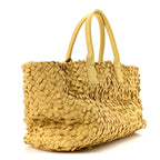 Nappa Intrecciato Medium Paillettes Cabat Poussin