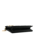 Lambskin Chevron Small Shoulder Bag Black