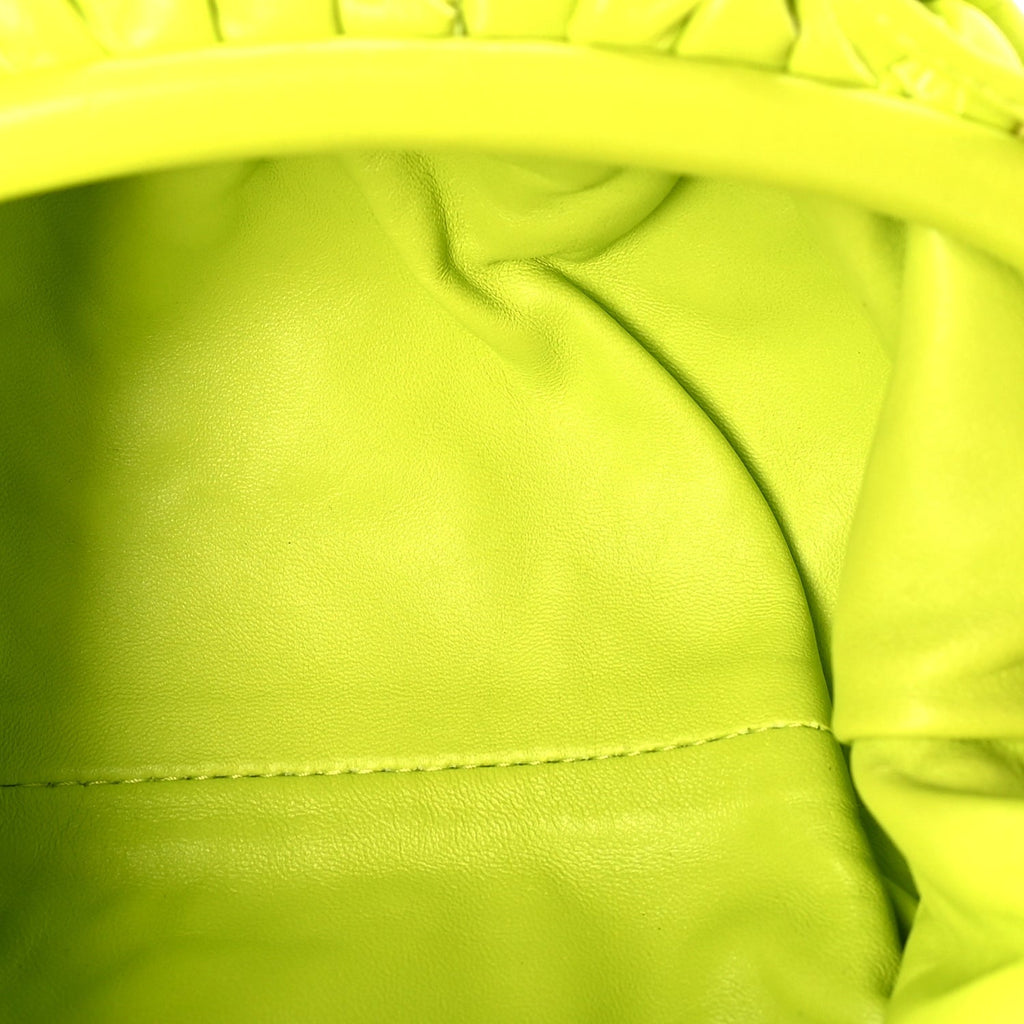 Nappa Intrecciato The Mini Pouch  Kiwi