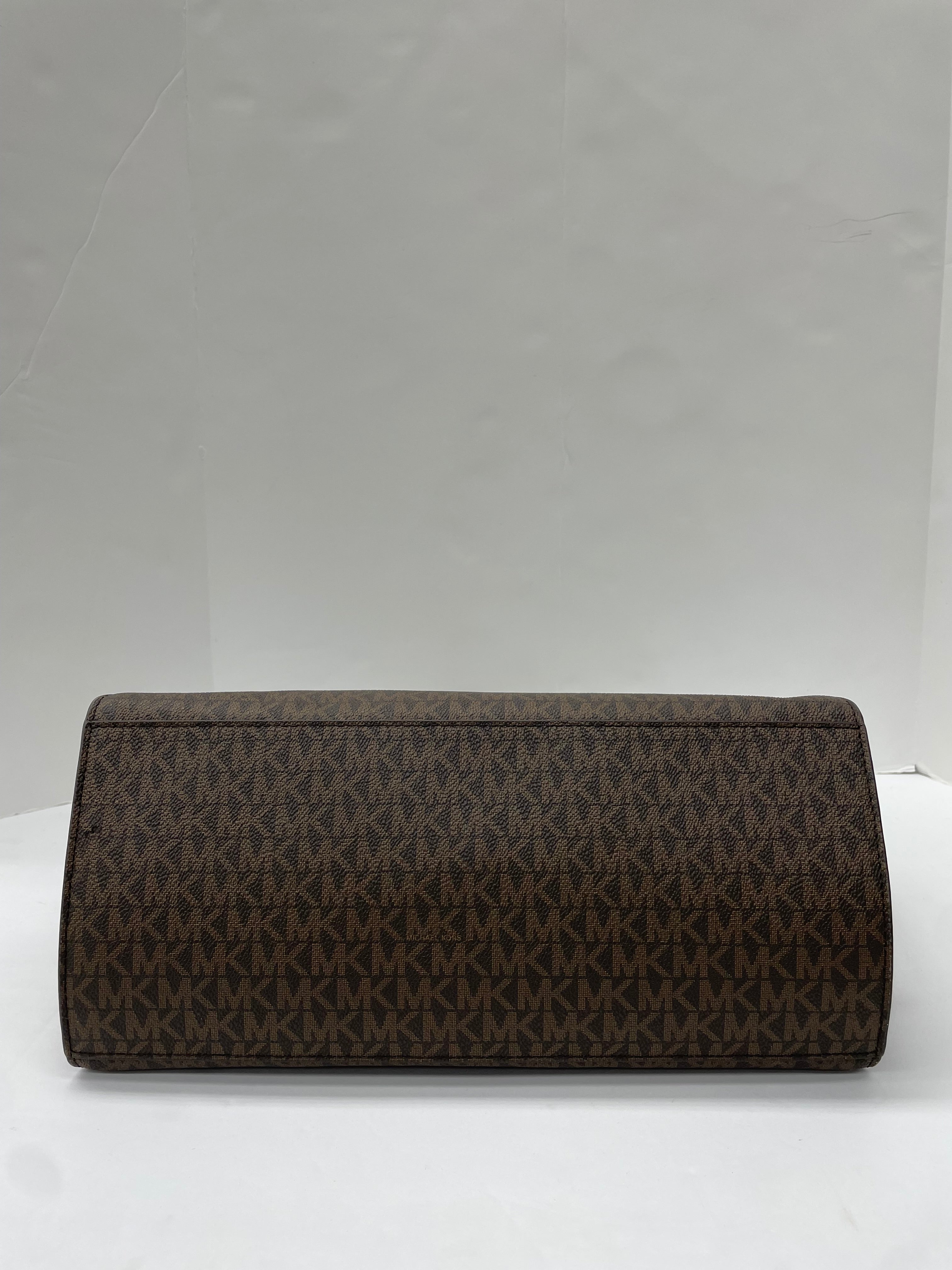 Handbag Designer By Michael Kors In Brown, Size:Large