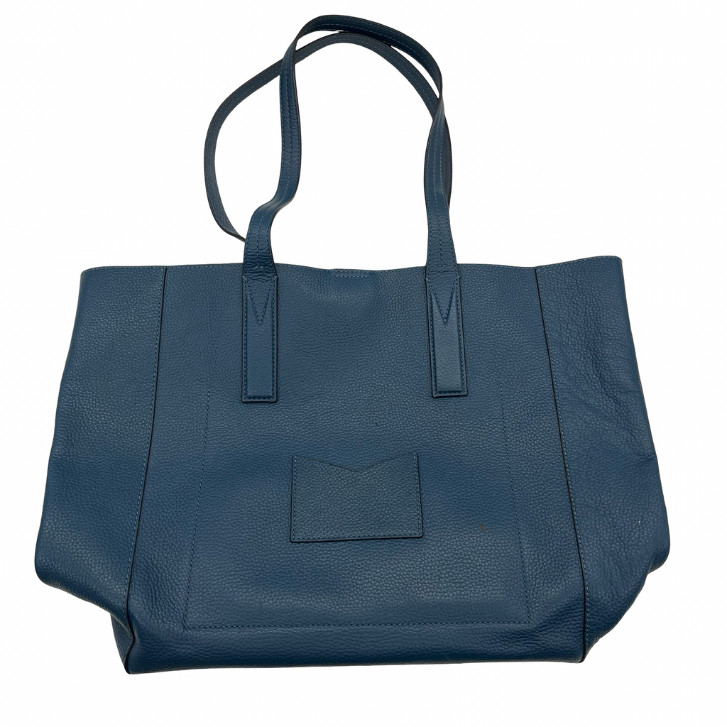 Tote Designer By Michael Kors In Blue, Size:Large