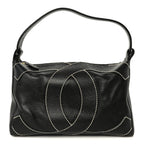 Caviar CC Stitched Hobo Black
