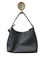 Handbag Designer By Michael Kors In Black & Grey, Size:Large