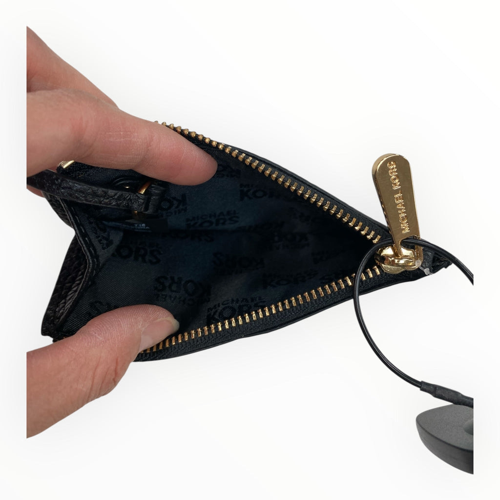 Wallet Designer By Michael Kors In Black, Size:Small